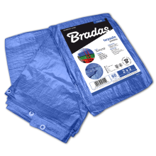 Reinforced / waterproof tarpaulin 12x18m 60g/m²