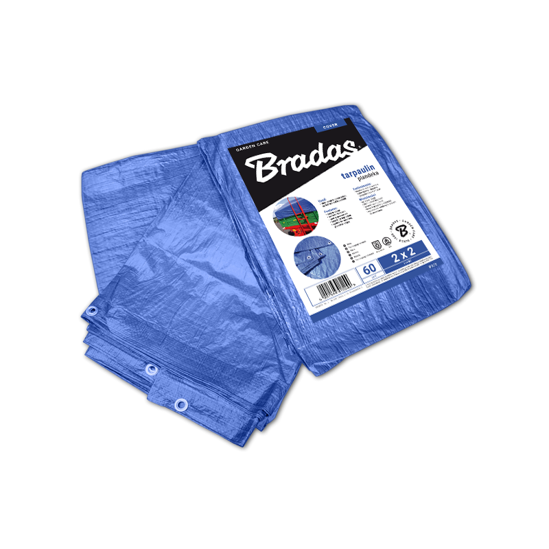 Reinforced / waterproof tarpaulin 12x18m 60g/m²