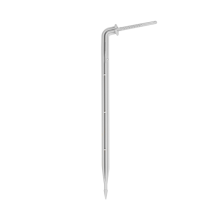 Long angled arrow dripper 2,2l/h, plug for hose 3x5mm