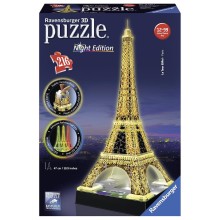 Ravensburger 3D glow in the dark puzzle Eiffel Tower 216 pcs