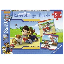 Ravensburger puzzle 3x49 pieces Paw patrol