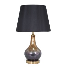 Table lamp LUXO H56,5cm, black/gold