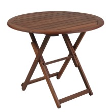 Table NANTES D70xH74cm, meranti