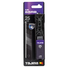 Tajima DORA Razar Black Blades 25mm, Box with 10 blades