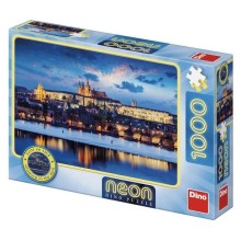 Dino neon puzzle 1000 pieces Prague