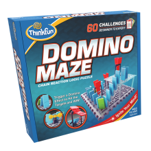 ThinkFun Board Game Domino Maze