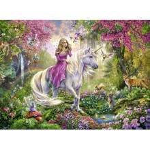 Ravensburger puzzle 100 pieces Magic ride