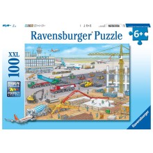 Ravensburger puzzle 100 pieces Construction site at the airport