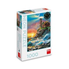 Dino puzzle 1000 pieces Neon