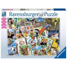 Ravensburger puzzle 1000 pieces Traveler's photo album