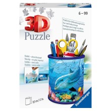 Ravensburger 3D puzzle pencil cup Underwater world