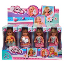 Simba doll with Evi's pets