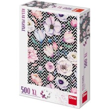 Dino puzzle 500 pcs Flowers