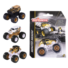 Simba Majorette monster car Rockerz golden 3 different