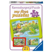 Ravensburger my first puzzle 3x6 pcs