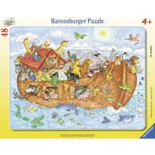 Ravensburger large tile puzzle 48 pieces Noah's Ark