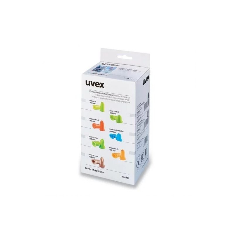 UVEX Com4-Fit täitekast "one 2 click" dosaatorile, 300 paari