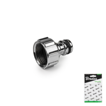 3/4" female tap adapter ZINC CHROME