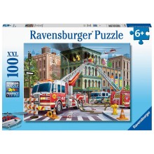 Ravensburger puzzle 100 pieces Fire engines