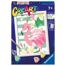 Ravensburger Painting by Numbers Flamingo