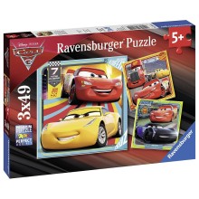 Ravensburger puzzle 3x49 pcs Cars 3