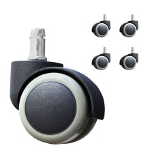 Rubber wheels 5pcs, D50mm