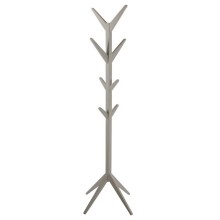 Coat rack ASCOT 42x42xH178cm, grey