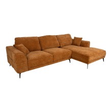 Corner sofa OLIVIA RC brown