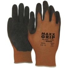 Перчатки нейлоновые с латексным покрытием M-Safe Maxx-Grip Lite 50-245, размер 8/M