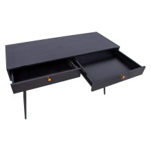 Desk LUXEMBOURG 120x48xH75cm, black