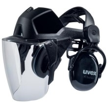 Faceguard Uvex Pheos with hearing protection (SNR:28), 52-64cm