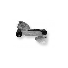 Screw pitch gauge WW-MM 0,25-6,0mm 52 blades pitch 4-62mm