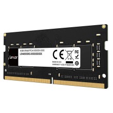 Nb memory 8gb pc25600 ddr4/so ld4as008g-b3200gsst, Lexar