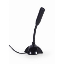 Microphone desktop black, GEMBIRD