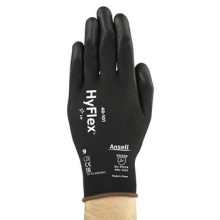 Safety gloves Ansell HyFlex® 48-101, size 8.Retail pack