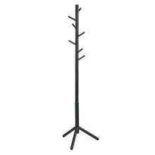 Coat rack BREMEN 51x45xH176cm, black