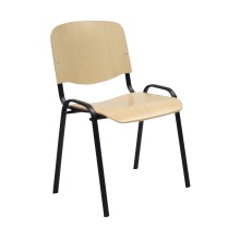 Guest chair ISO beech/black
