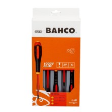 Insulated screwdriver set ERGO™ slim 5 pcs - PH1/2 SL3,0/4,0/5,5 - 1000V VDE