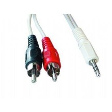 Cable audio 3.5mm to 2rca 5m/cca-458-5m, Gembird