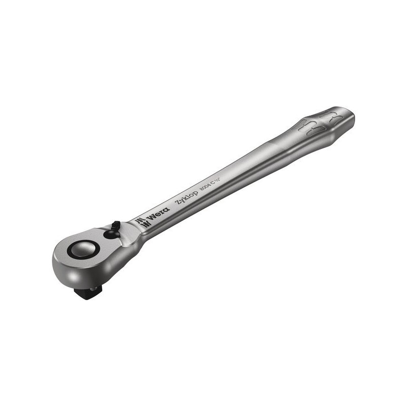 Wera Zyklop metal ratchet with switch lever, 1/2´´ drive, 8004 C Wera Zyklop metal ratchet with switch lever, 1/2´´ drive, 8004 C
