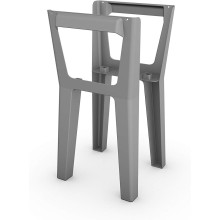 "Basilio Elements" aluminium pot holder, lightgray