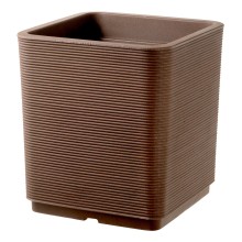 Plant Pot PIXEL 38cm x 38cm x h40, bronze