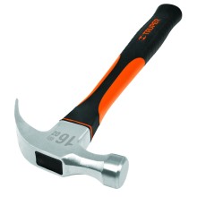Curved claw hammer 33cm with fiberglass handle 450g Truper®