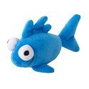 Toy for cats Comfort Plush Fish, small, blue