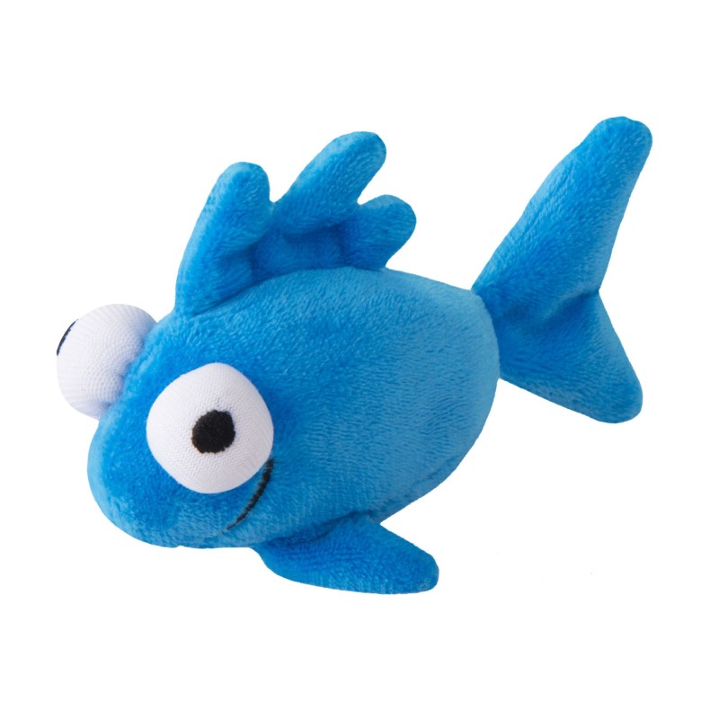 Toy for cats Comfort Plush Fish, small, blue Toy for cats Comfort Plush Fish, small, blue