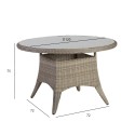 Table PACIFIC D120xH75cm