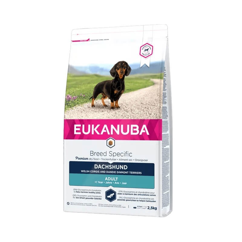 Adult chicken for dachshunds 2.5 kg, Eukanuba Adult chicken for dachshunds 2.5 kg, Eukanuba