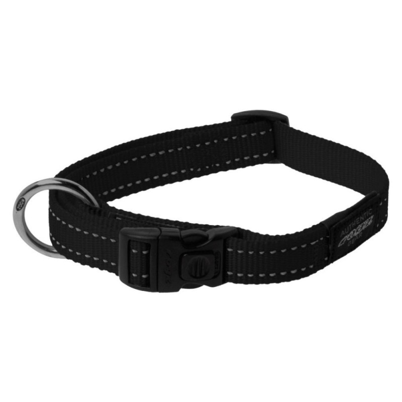 Dog collar Lumberjack 25mm/43-70cm black, Rogz Dog collar Lumberjack 25mm/43-70cm black, Rogz