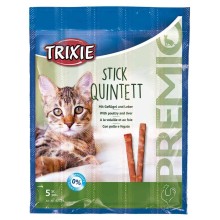 Treat for cats Premio Stick Quintett, poultry/liver, 5 × 5 g
