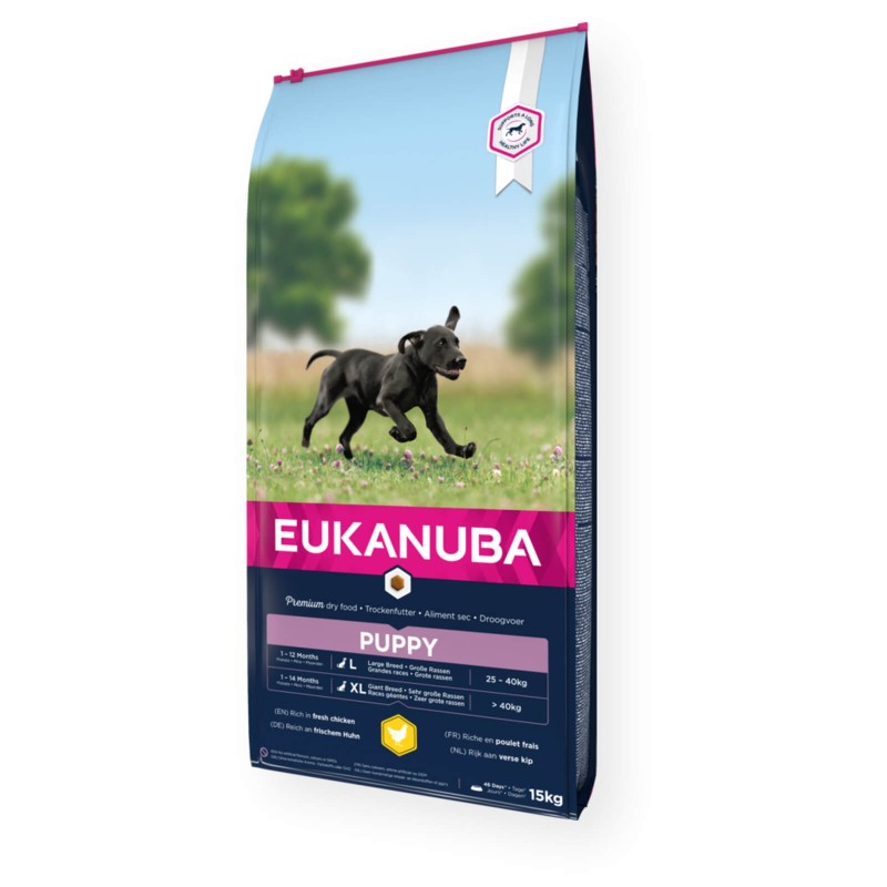 Puppy chicken for large dogs 15 kg, Eukanuba Puppy chicken for large dogs 15 kg, Eukanuba